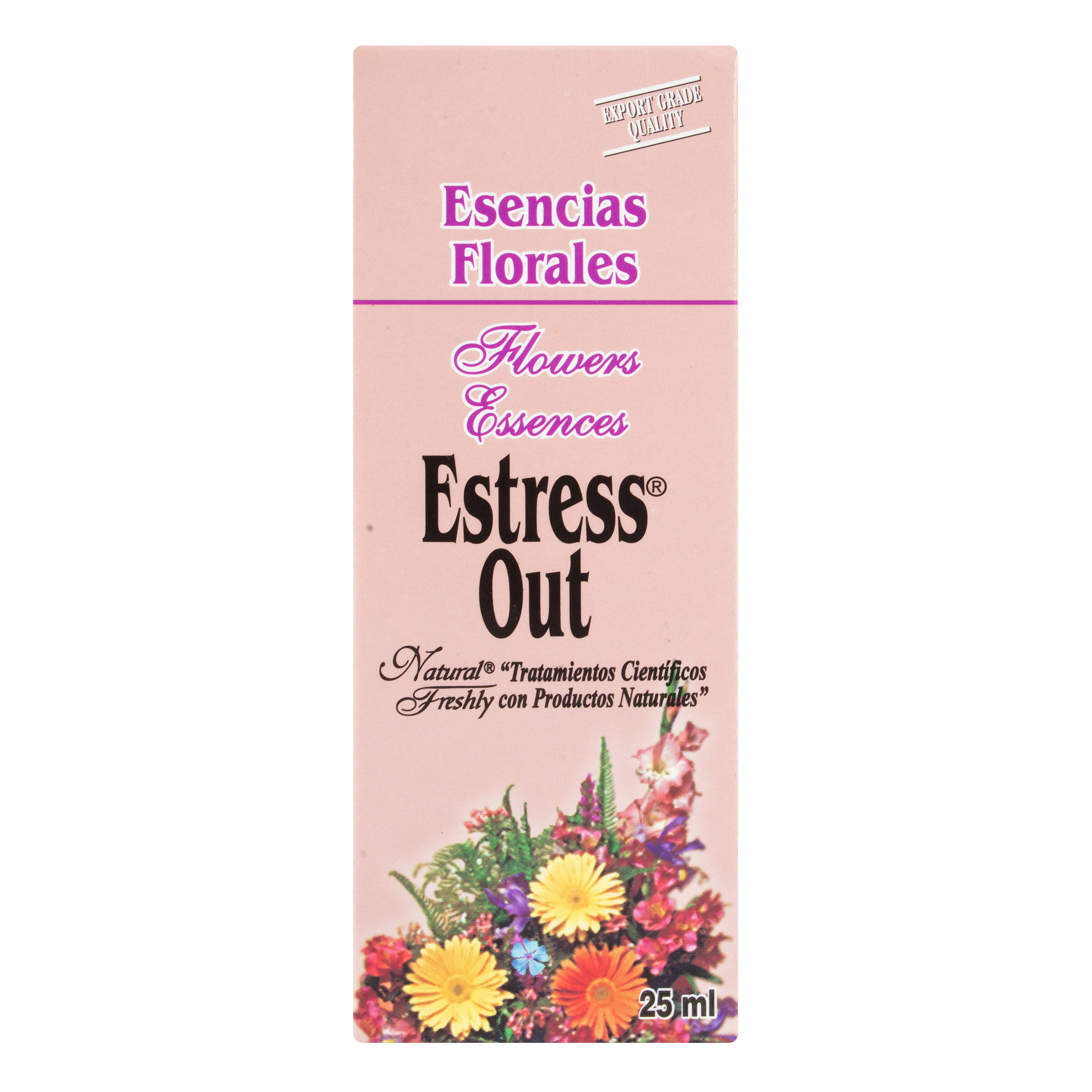 Esencia Floral Natural Freshly Estress Out Frasco X 25 Ml.