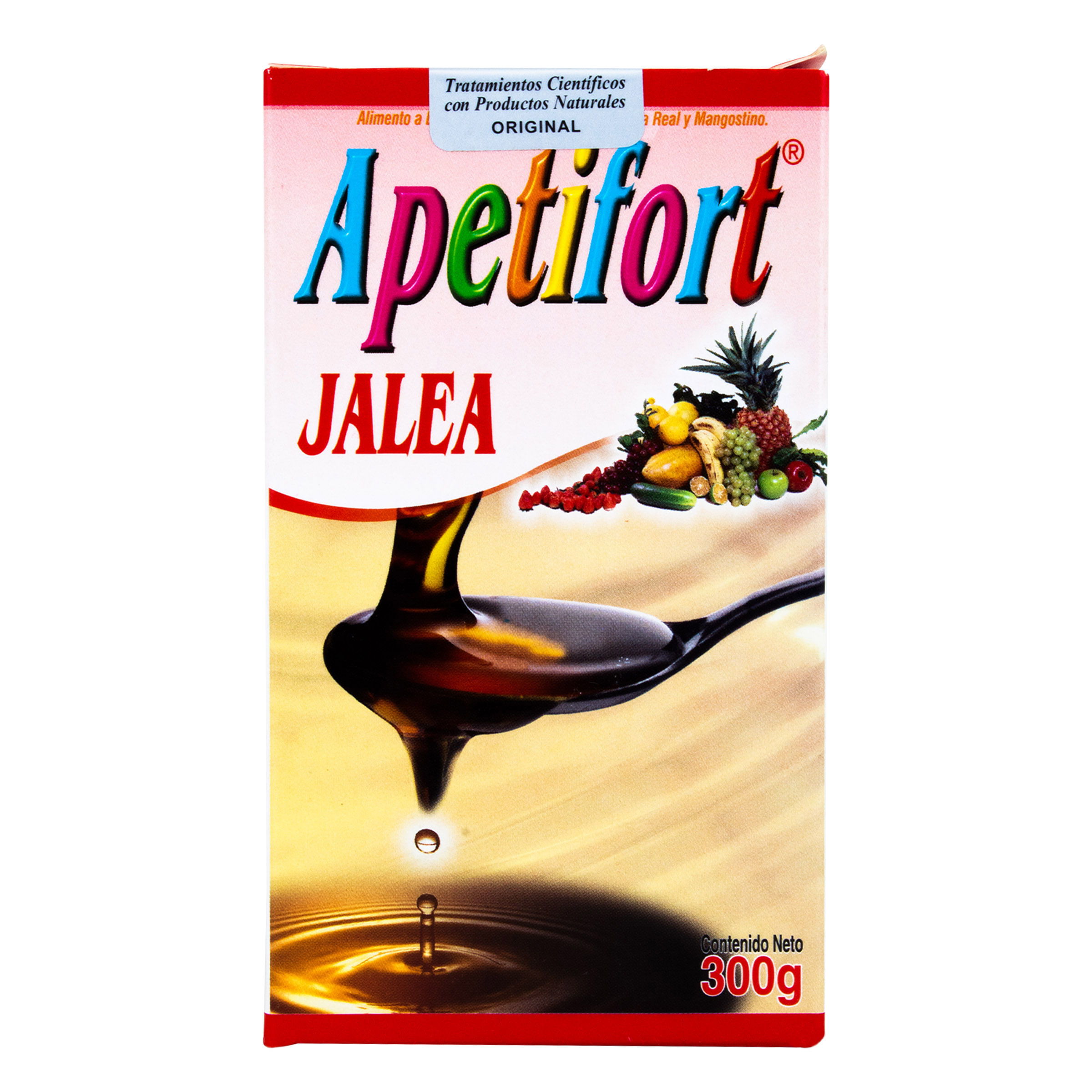 Alimento Apetifort Natural Freshly Jalea Frasco X 300 G.