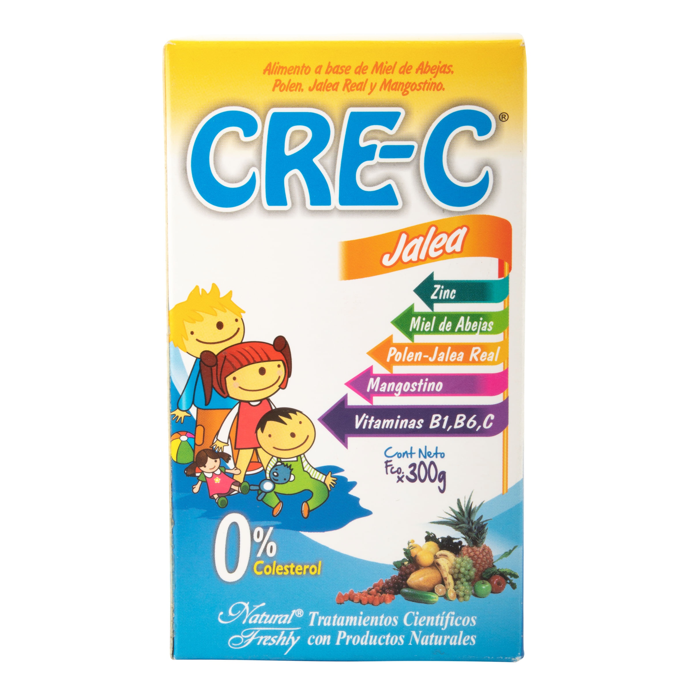 Jalea Cre-C Natural Freshly Frasco x 300 g