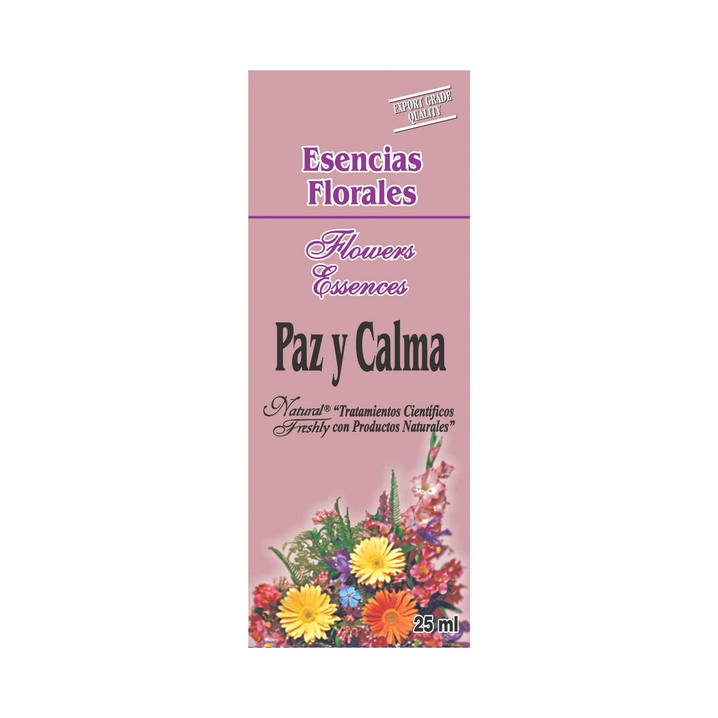 Esencia Floral Natural Freshly Paz Y Calma Frasco X 25 Ml.