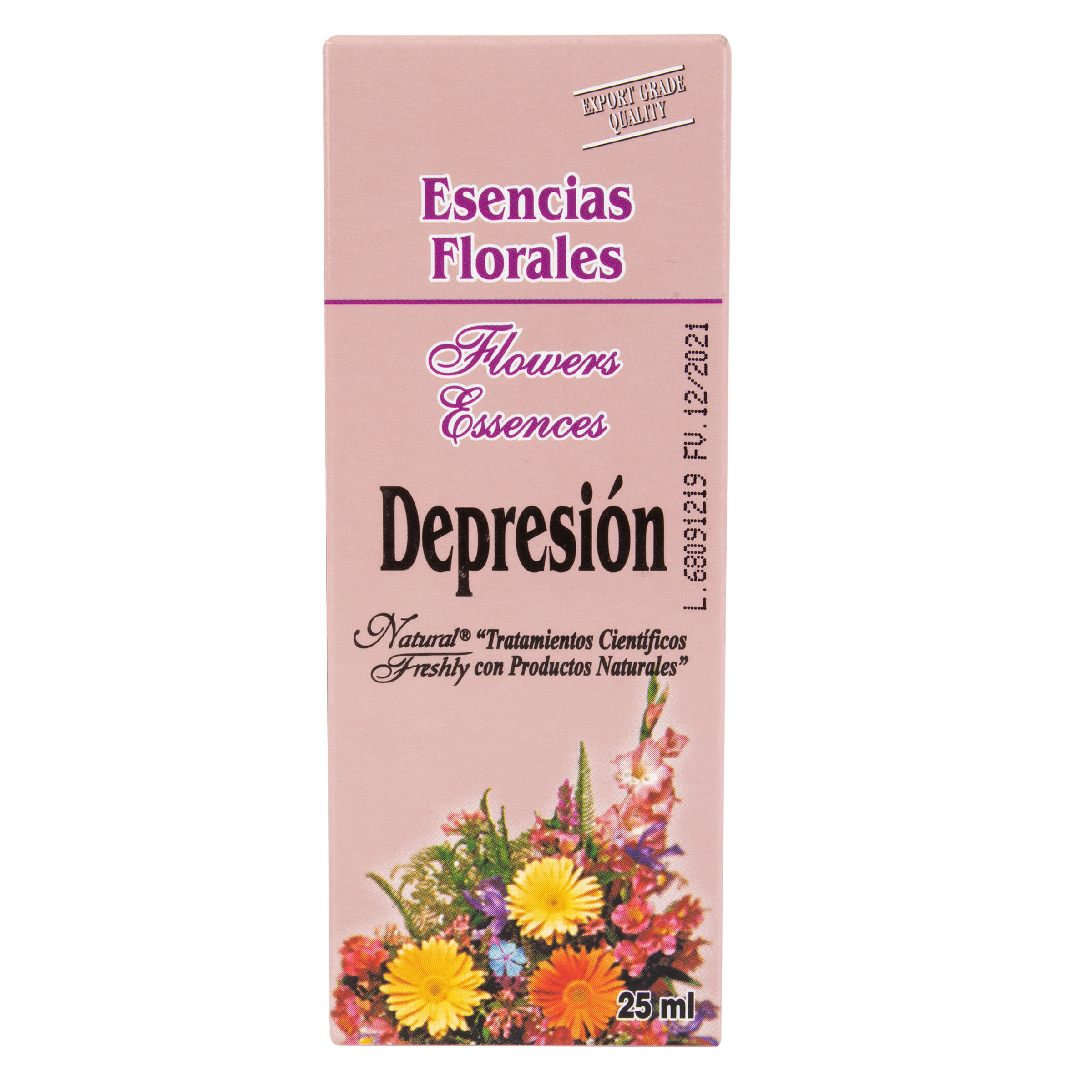 Esencia Floral Natural Freshly Depresión Frasco X 25 Ml.