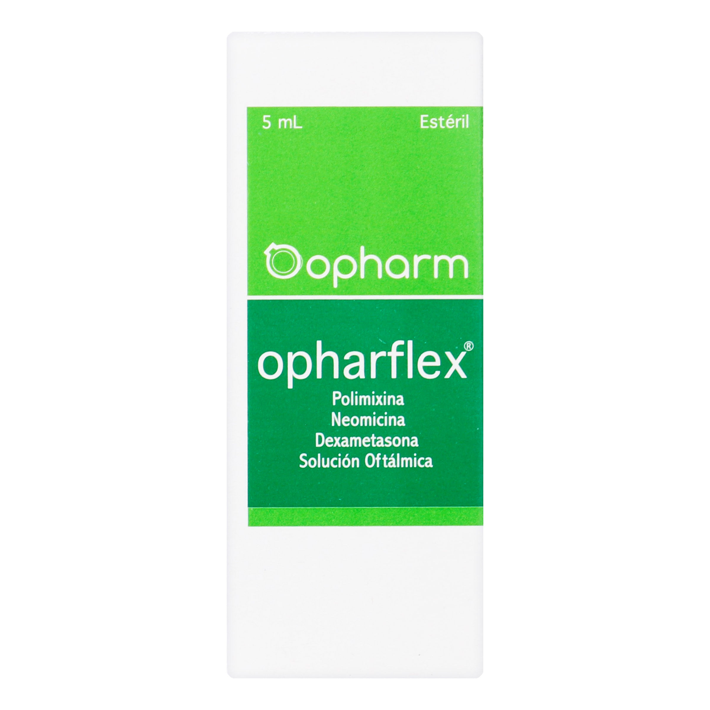 Solución Oftálmica Opharflex 0.3% Opharm Frasco X 5 Ml.