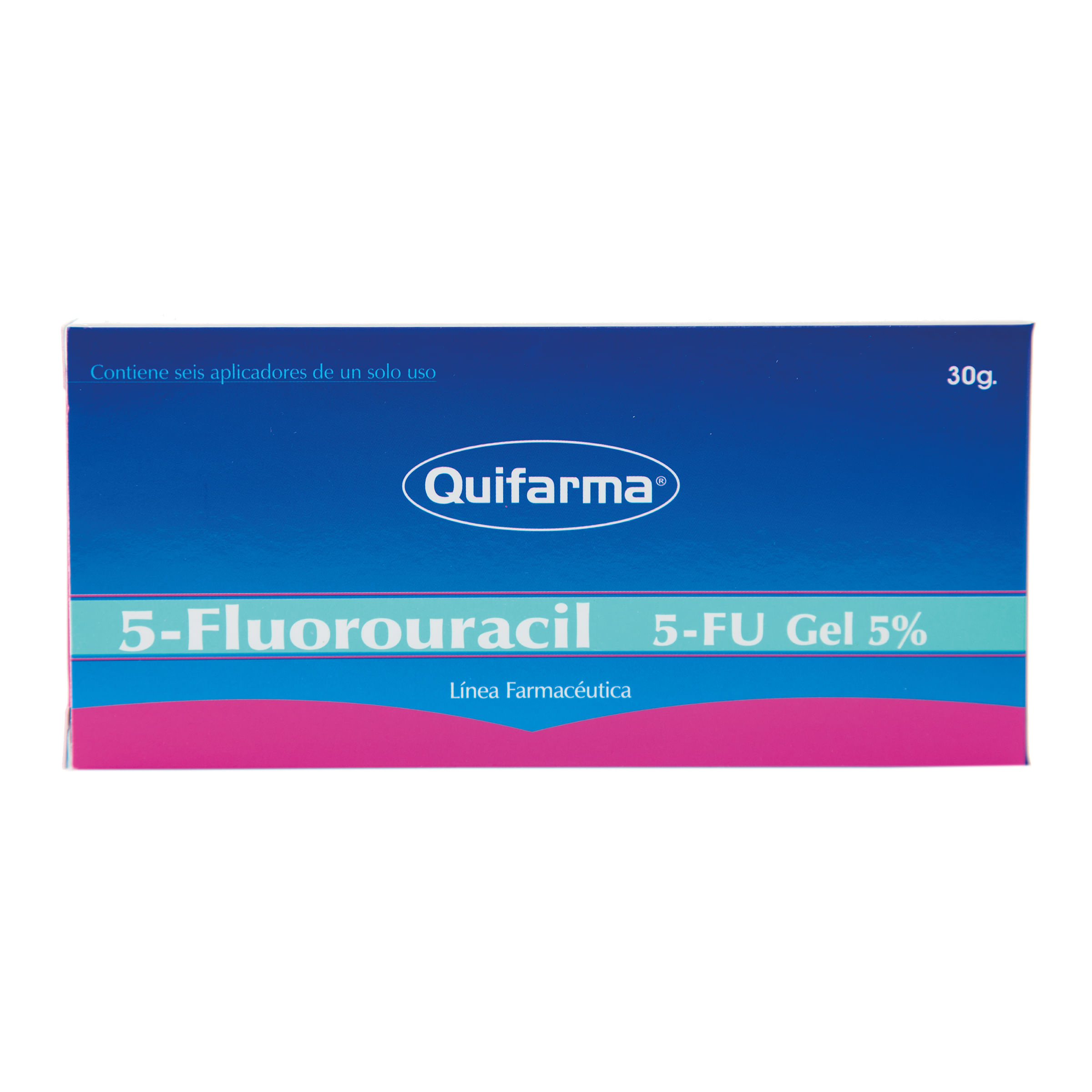 Gel 5-Fluorouracil 5% Quifarma Con 6 Aplicadores Tubo X 30 G.