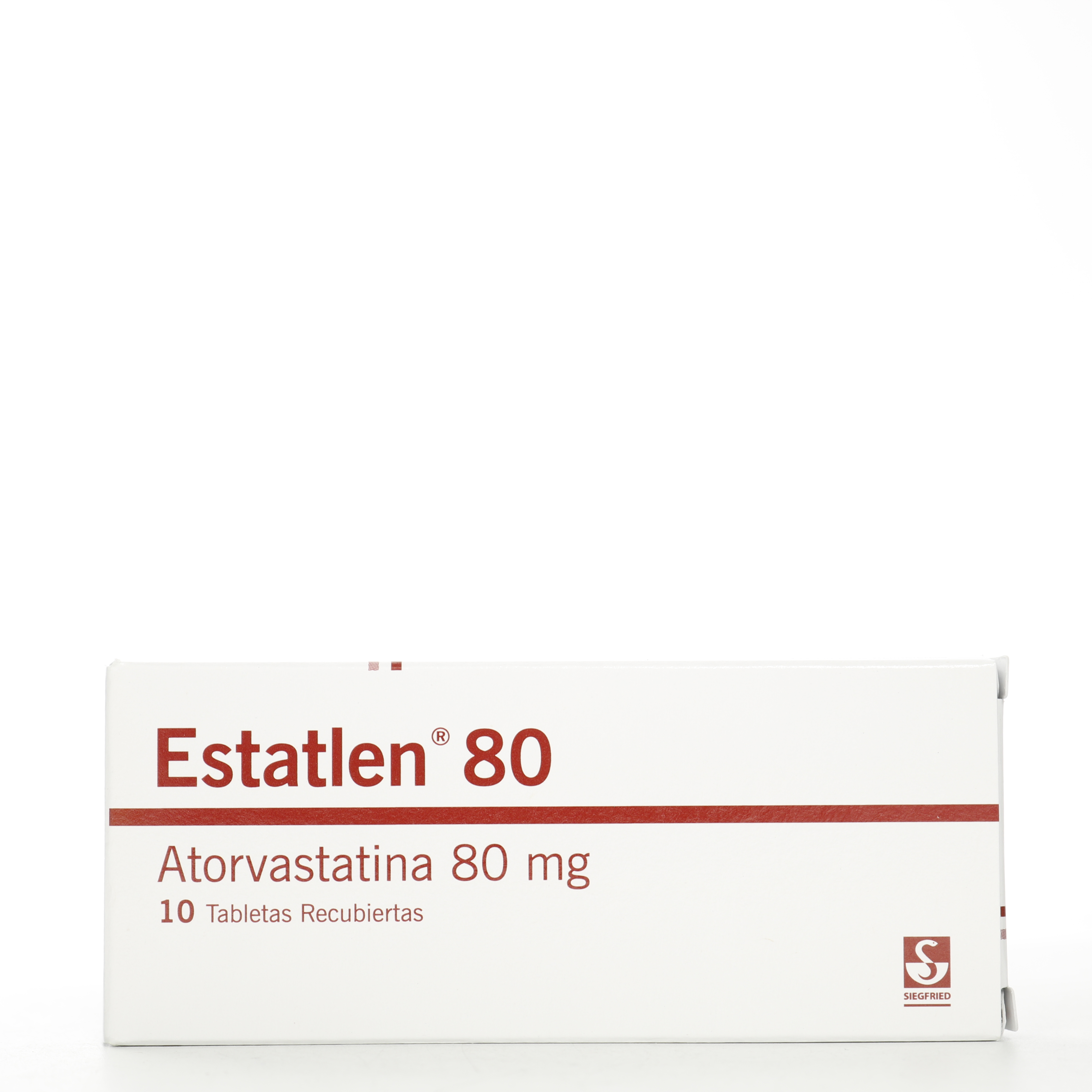 Estatlen 80 Mg X 10 Tabletas Recubiertas