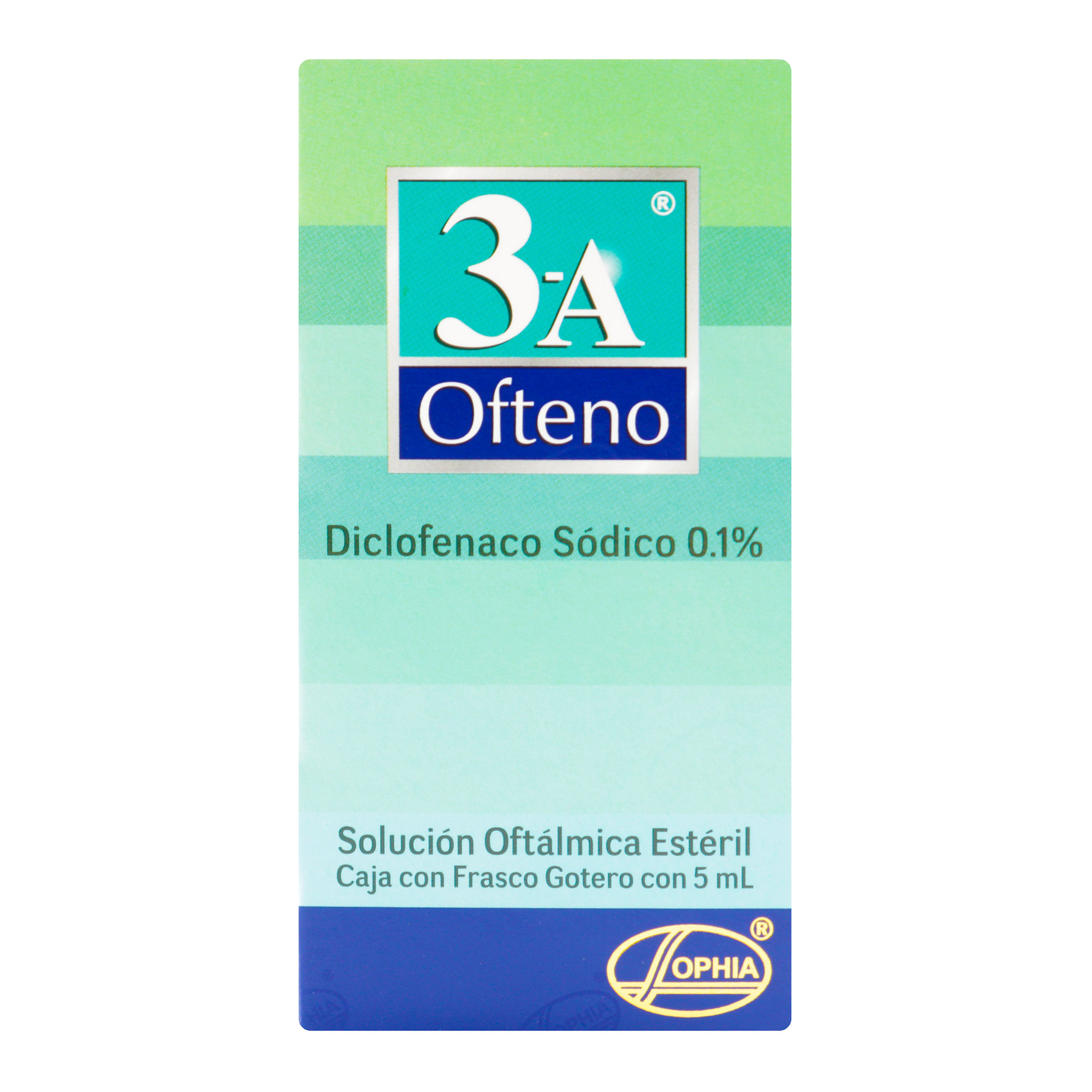 Solución Oftálmica 3-A Ofteno Sophia Frasco X 5 Ml.