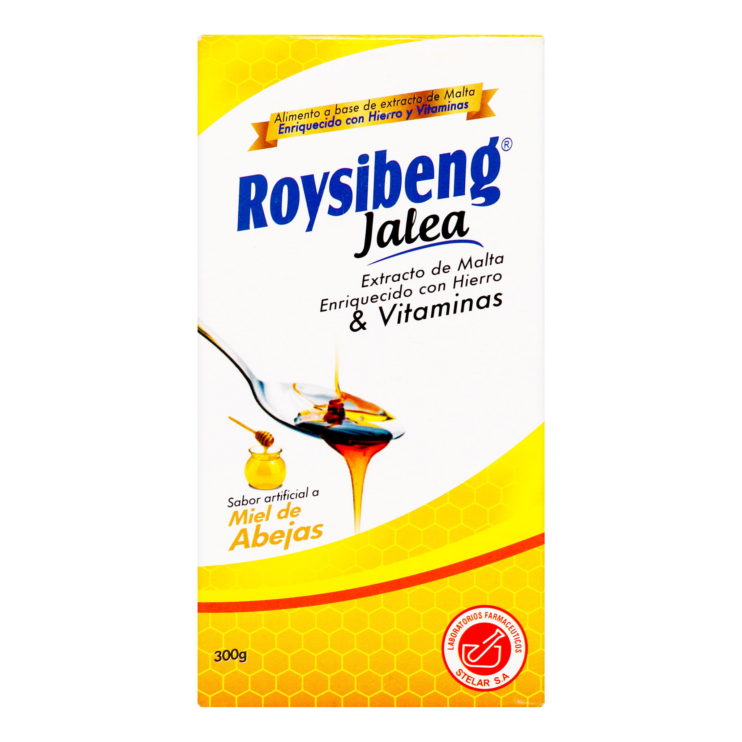 Jalea Miel De Abejas Roysibeng Frasco X 300 G.