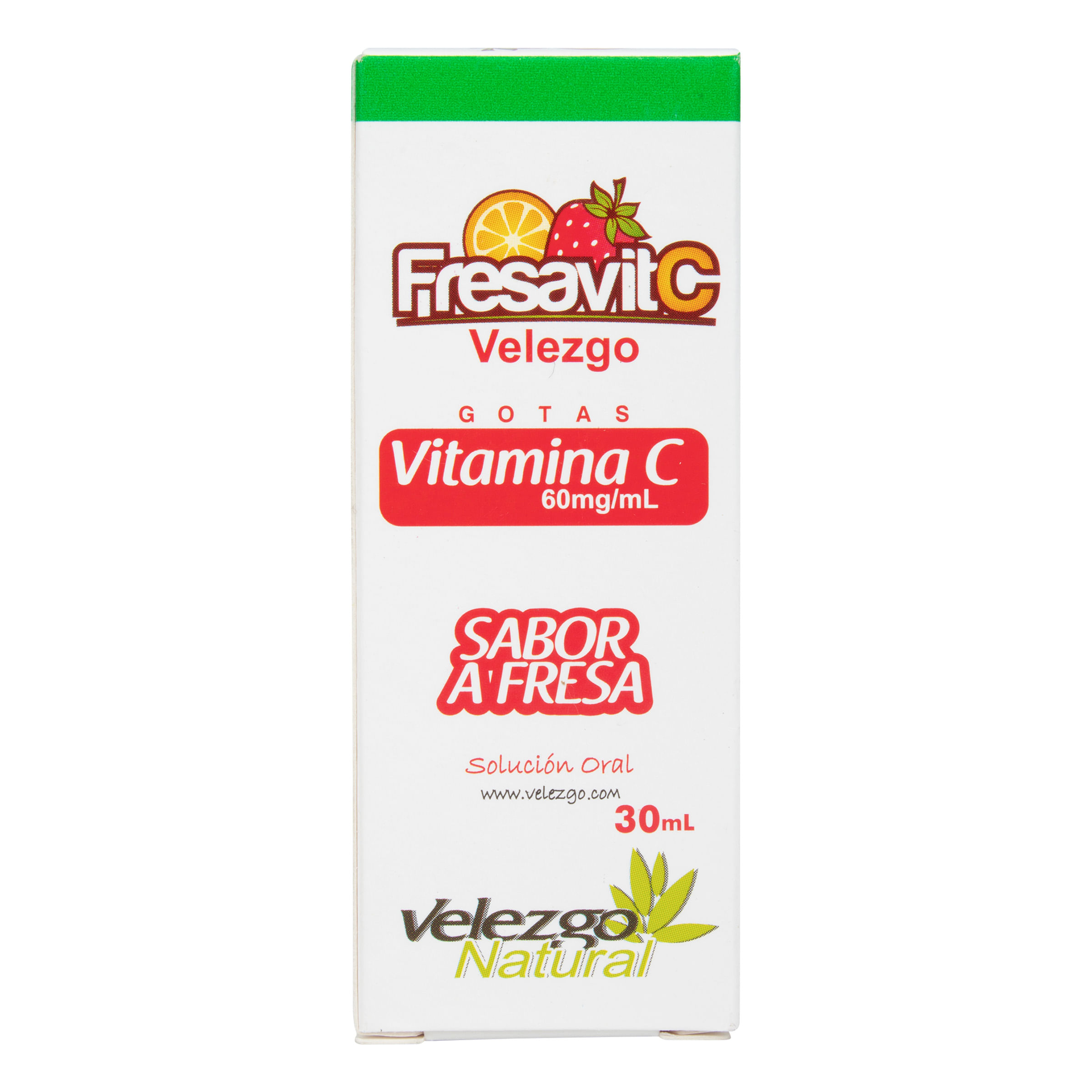 Solución Oral Fresavit C 60 Mg/Ml Fresa Frasco X 30 Ml.