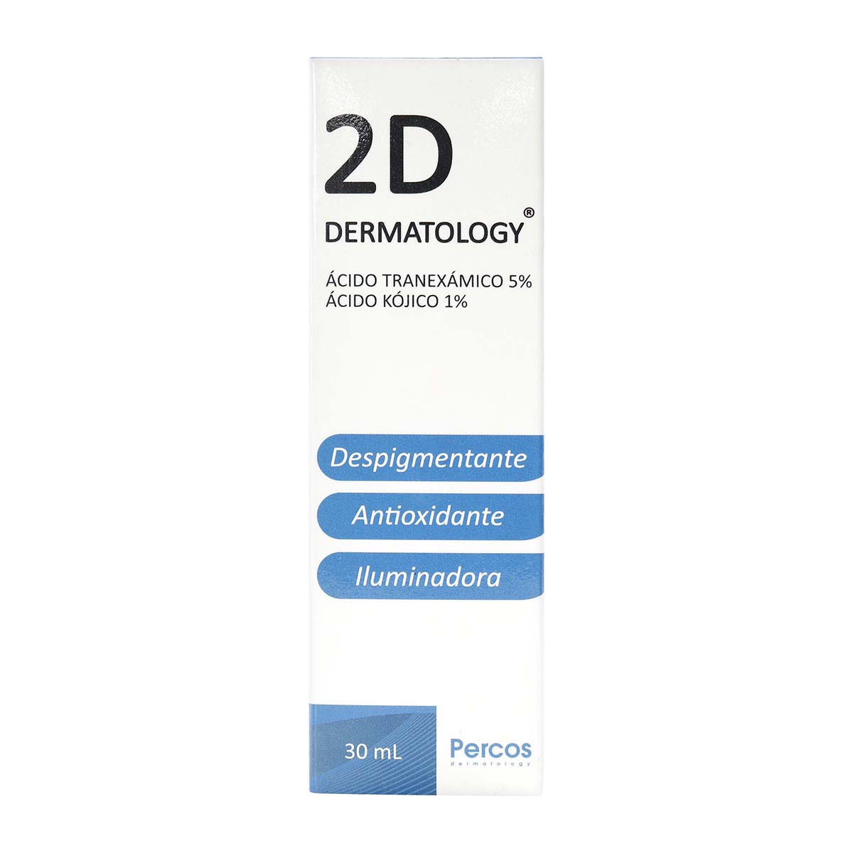 Crema Aclarante 2D Dermatology Percos Frasco x 30 mL