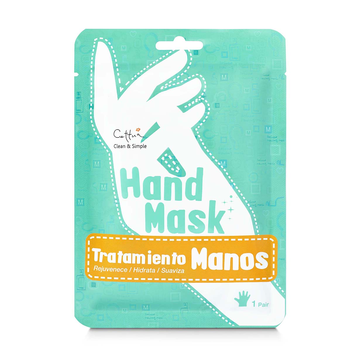Tratamiento Para Manos Cettua Sachet x 1 Par.