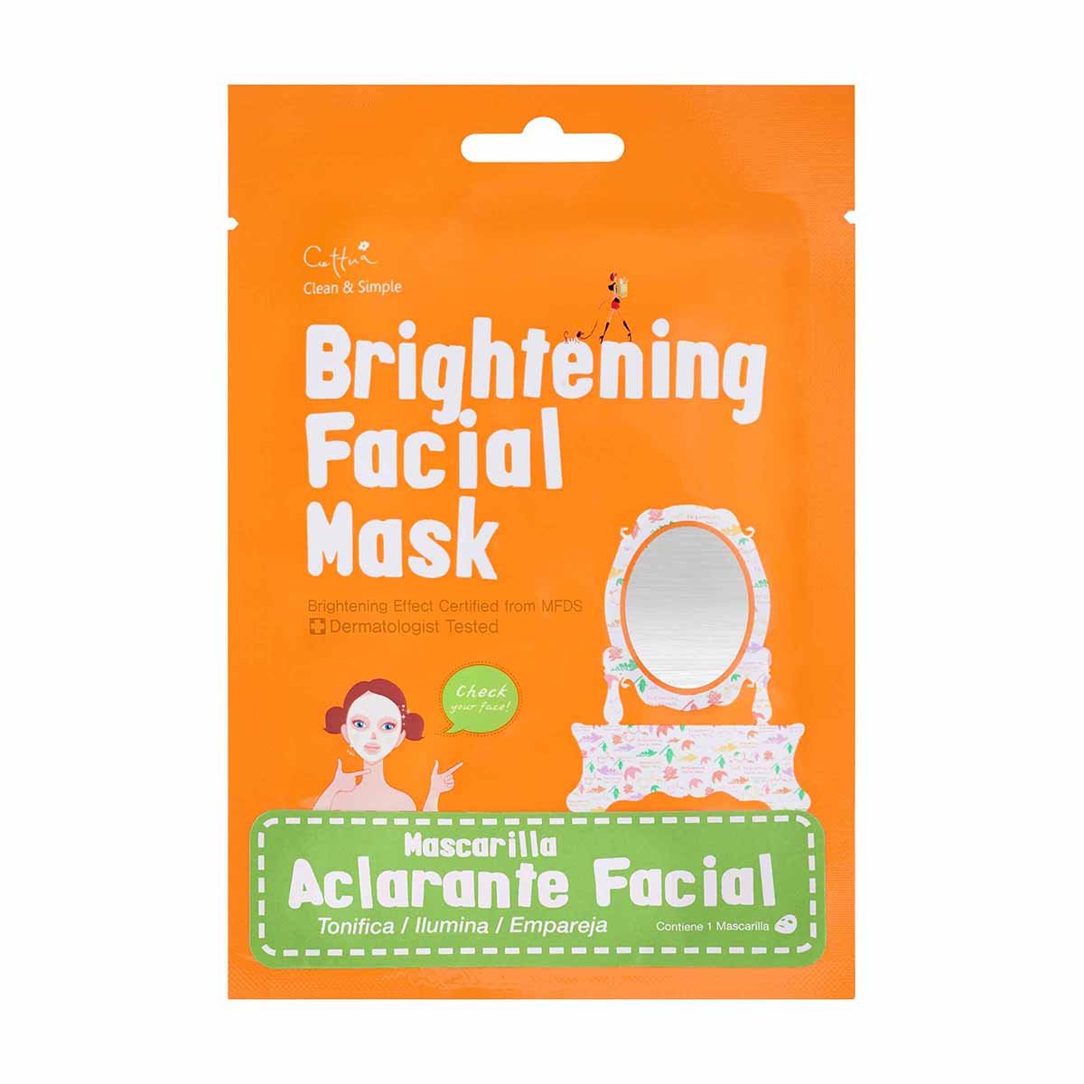 Mascarilla Facial Cettua Aclarante Sobre x 1 Ud.