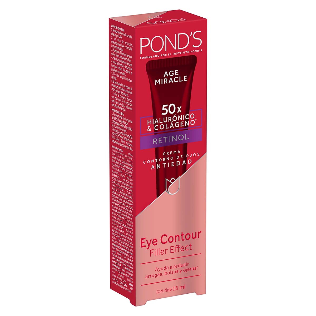 Crema Ponds Age Miracle Eye Tubo x 15 mL