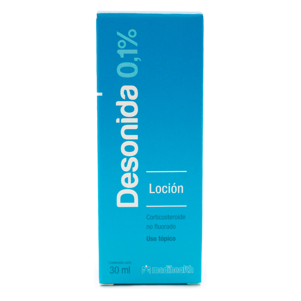 Loción Tópica Desonida 0.1% Medihealth Frasco X 30 Ml.