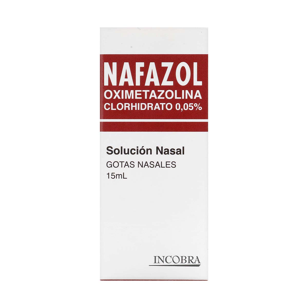Gotas Nasales Nafazol Incobra Frasco X 15 Ml.