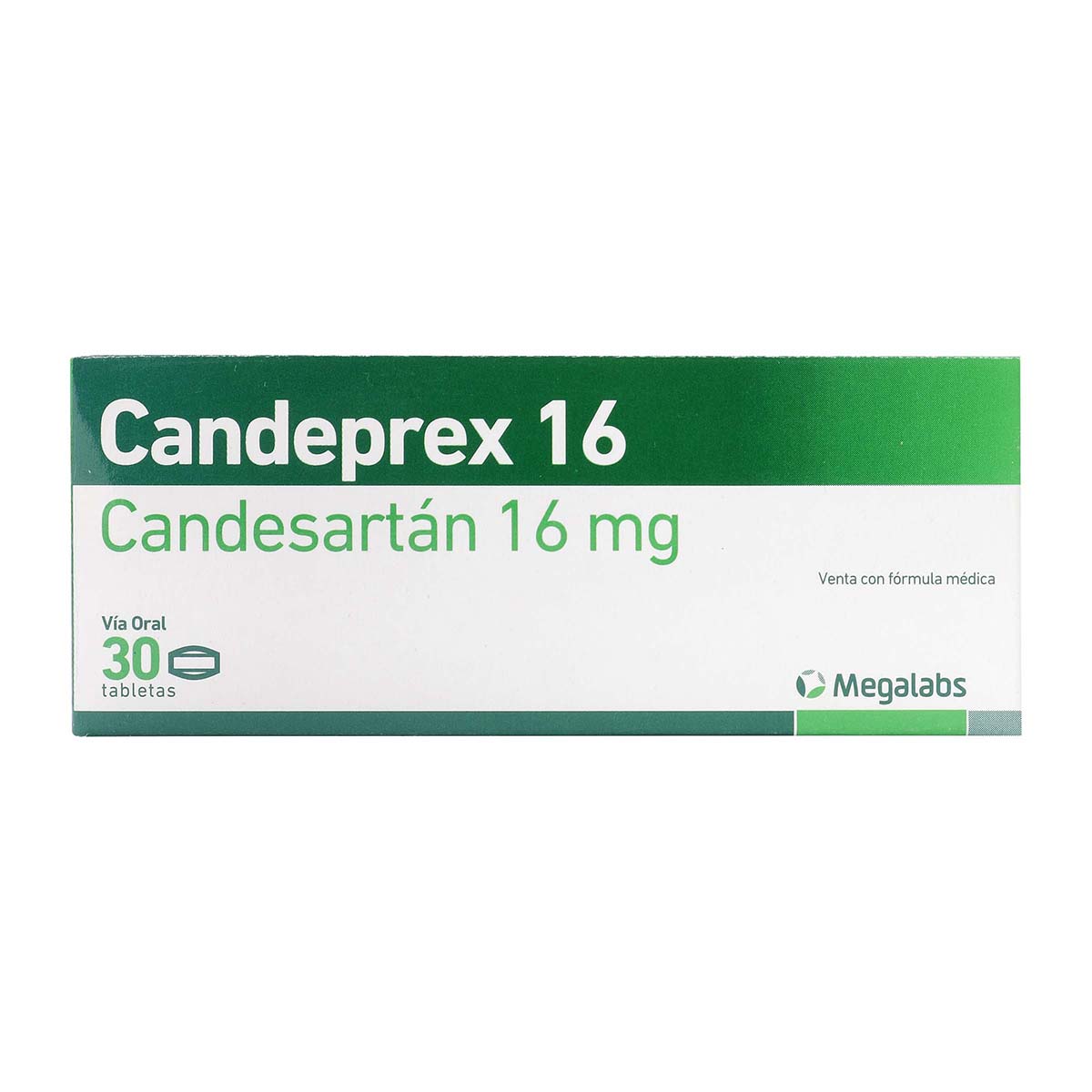 Candeprex 16 Mg Garmisch Caja X 30 Tabletas.