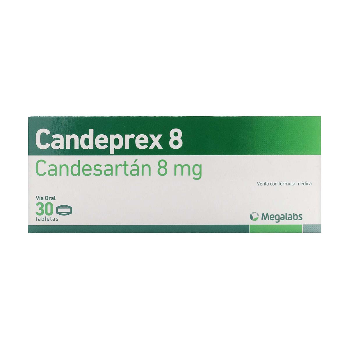Candeprex 8 Mg Garmisch Caja X 30 Tabletas.