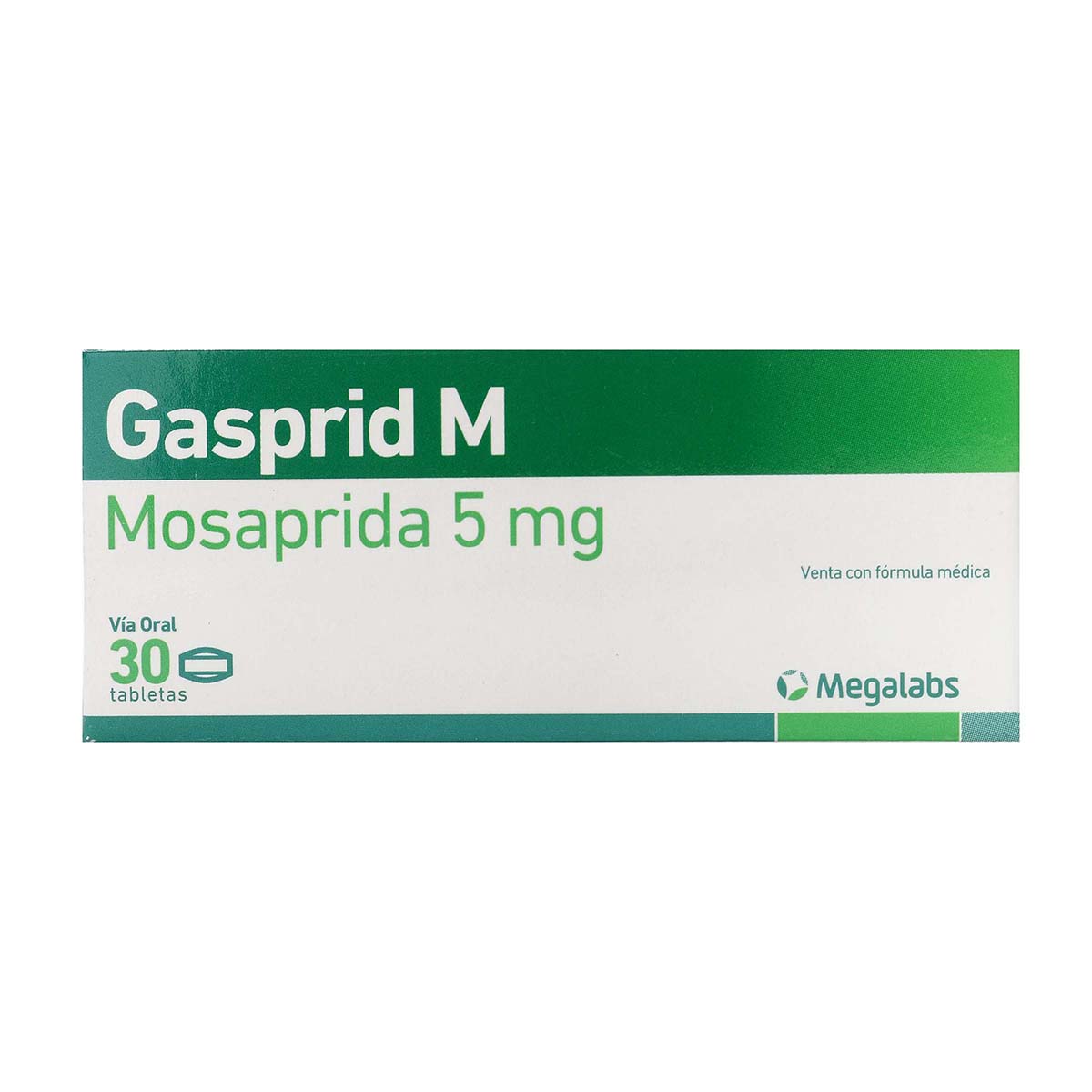 Gasprid M 5 Mg Garmisch Caja X 30 Tabletas.