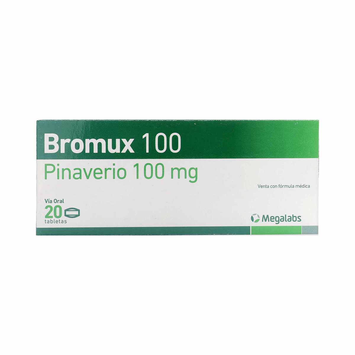 Bromux 100 Mg Garmisch Caja X 20 Tabletas.