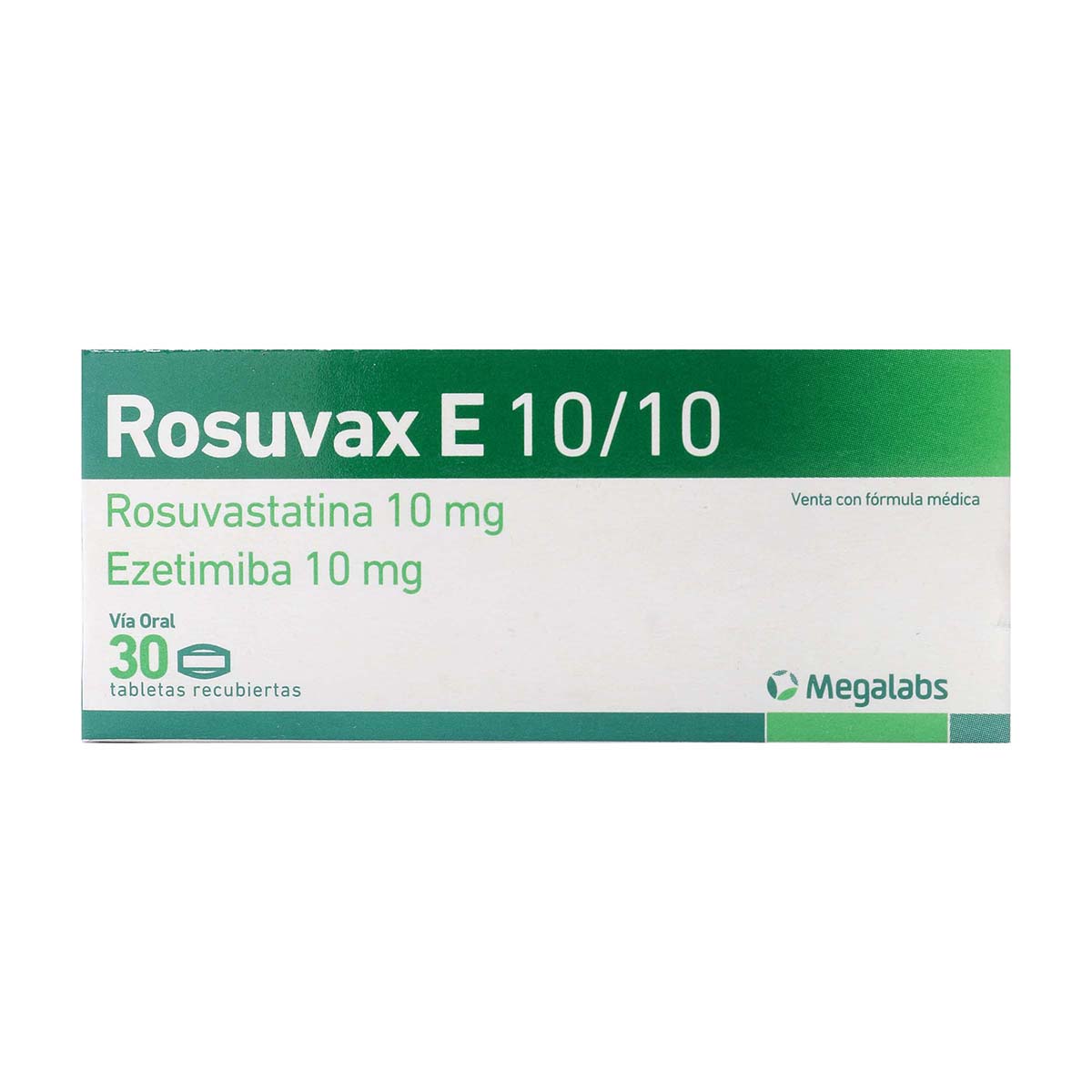 Rosuvax E 10 Mg/10 Mg Garmisch Caja X 30 Tabletas.