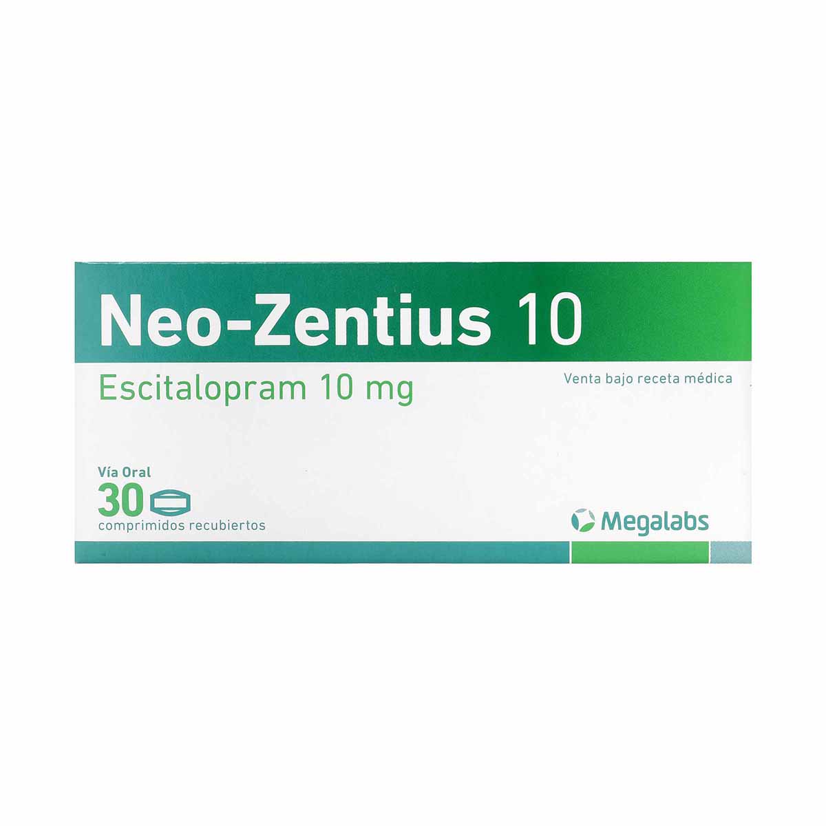 Neo-Zentius 10 Mg Roemmers Caja X 30 Comprimidos Recubiertos.