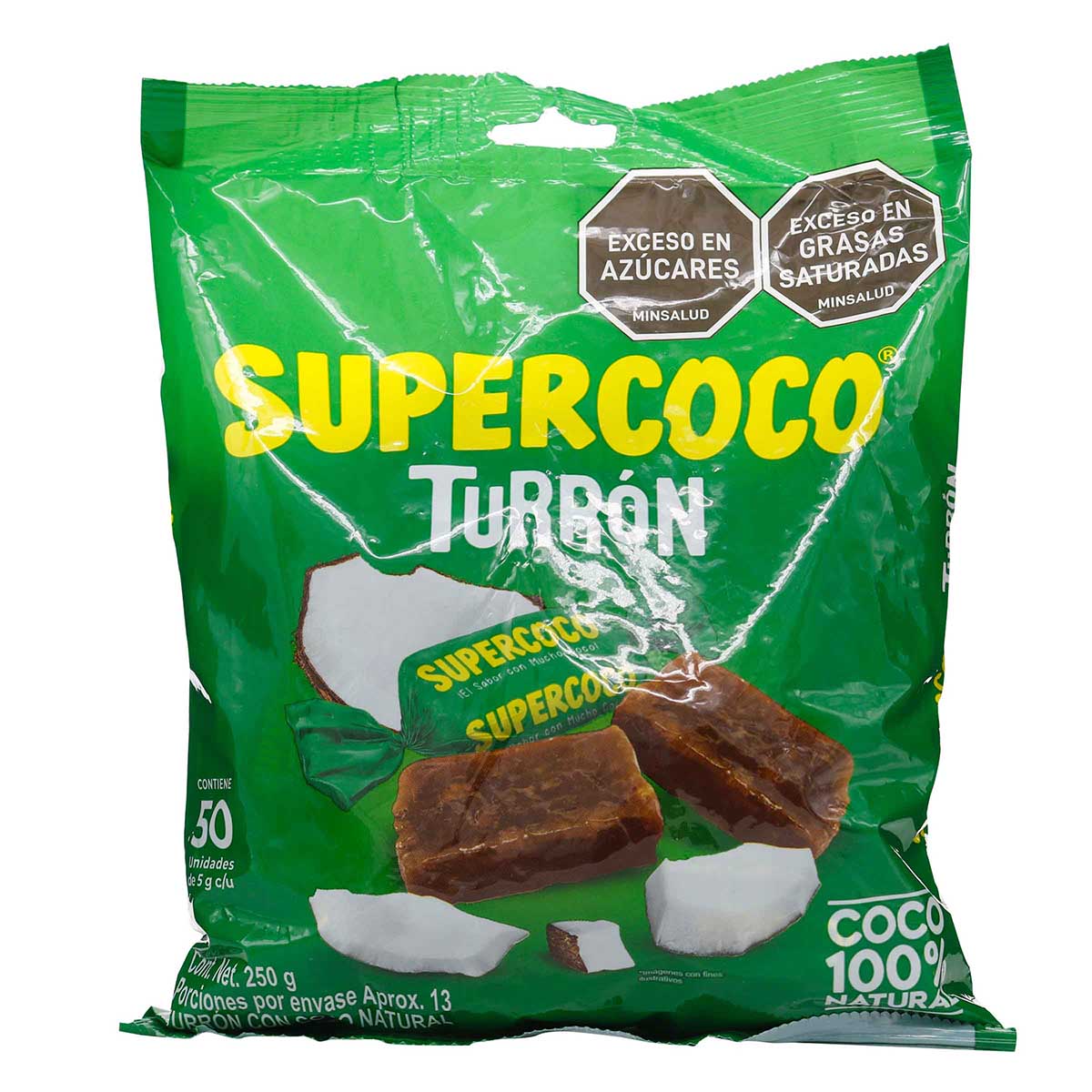 Supercoco Turrón Paquete x 50 uds