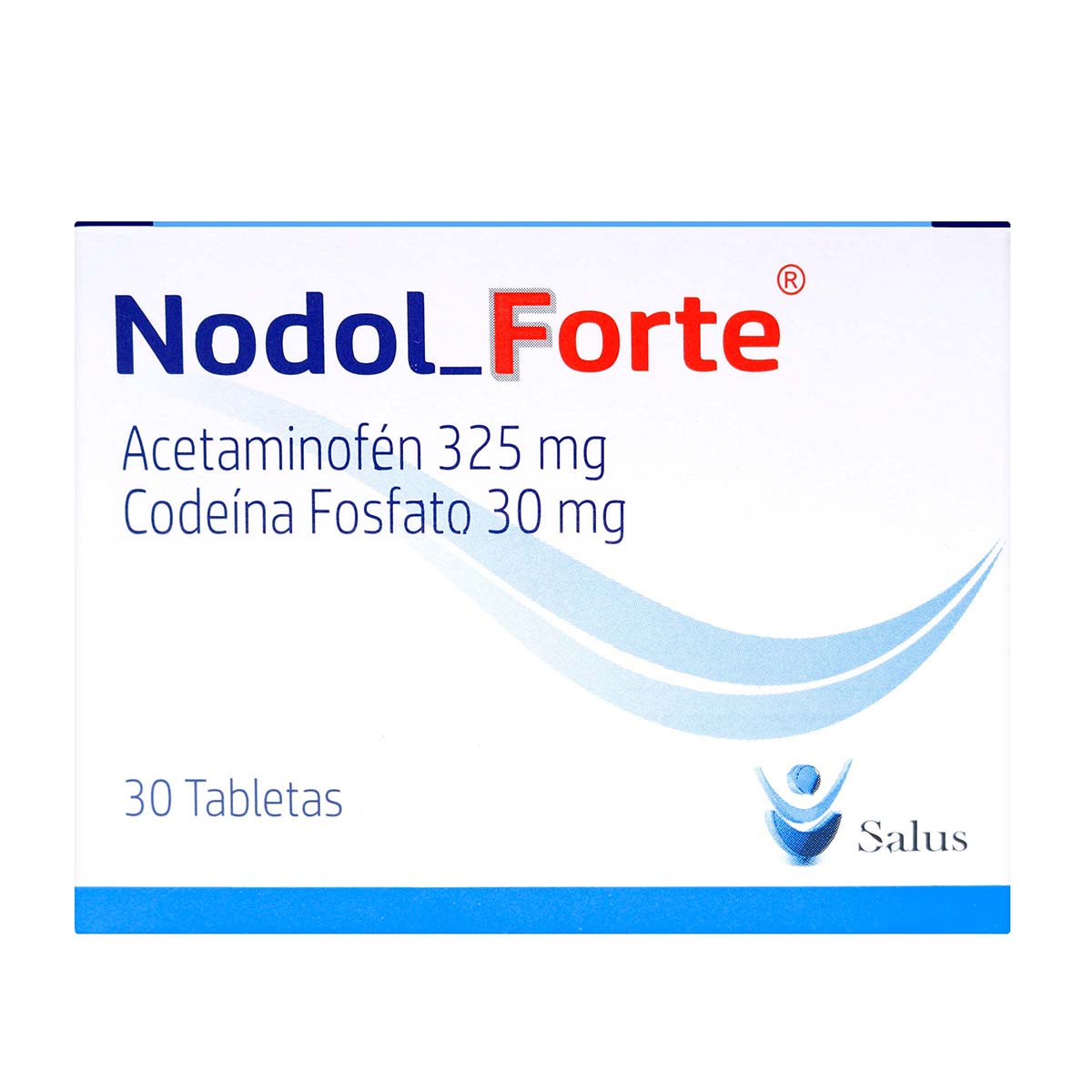 Nodol Forte Acetaminofén 325 mg Salus Pharma Caja x 30 Tabletas