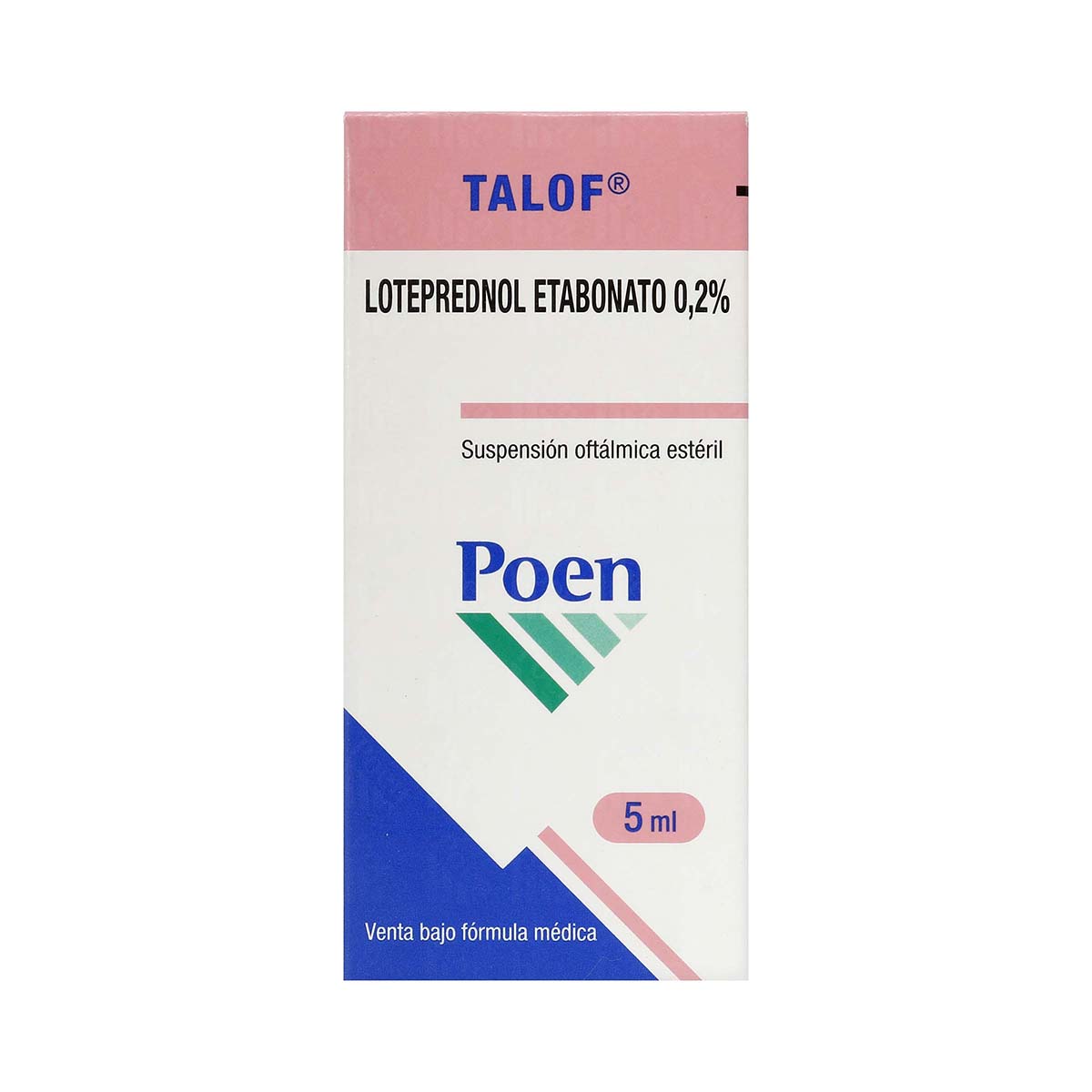 Suspensión Oftálmica Talof 0.2% Poen Frasco X 5 Ml.