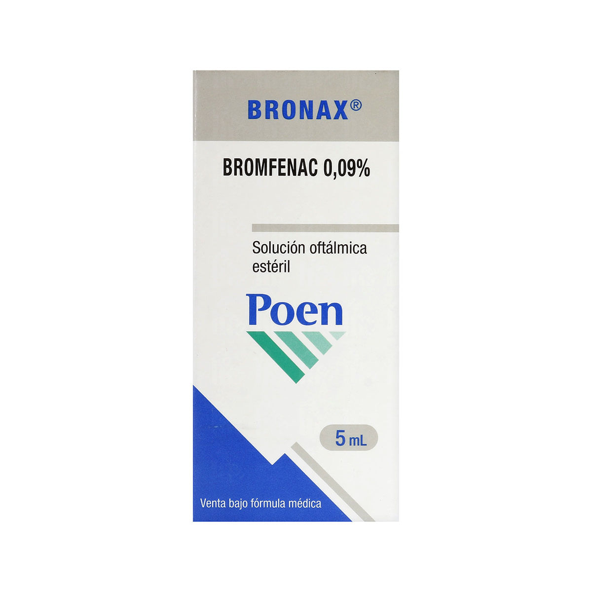 Solución Oftálmica Bronax Poen Frasco x 5 mL