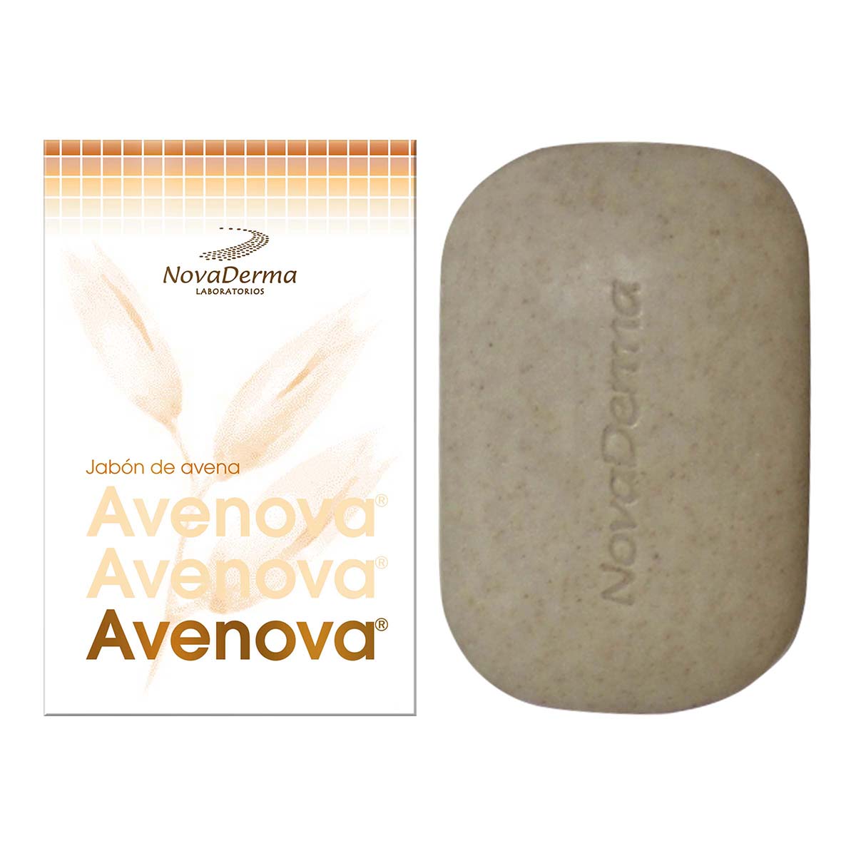 Jabón Avenova Novaderma Barra X 100 G.