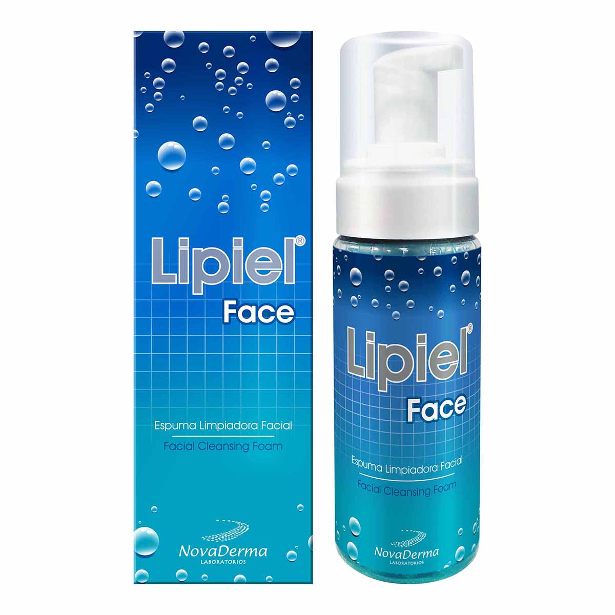 Espuma Limpiadora Detox Lipiel Face Novaderma Frasco x 160 mL