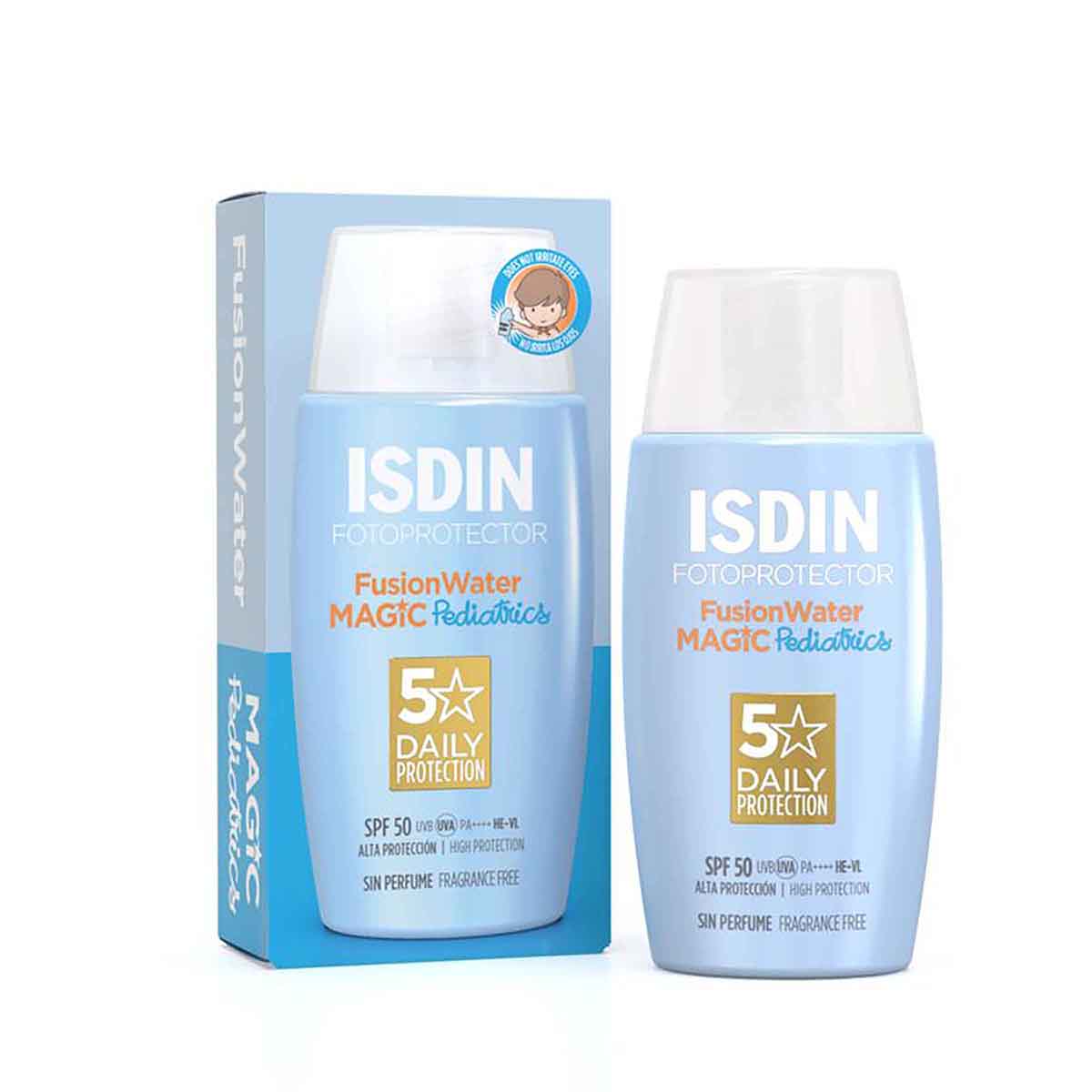 Fotoprotector Pediátrico Isdin SPF50 FusionWater Frasco x 50 mL