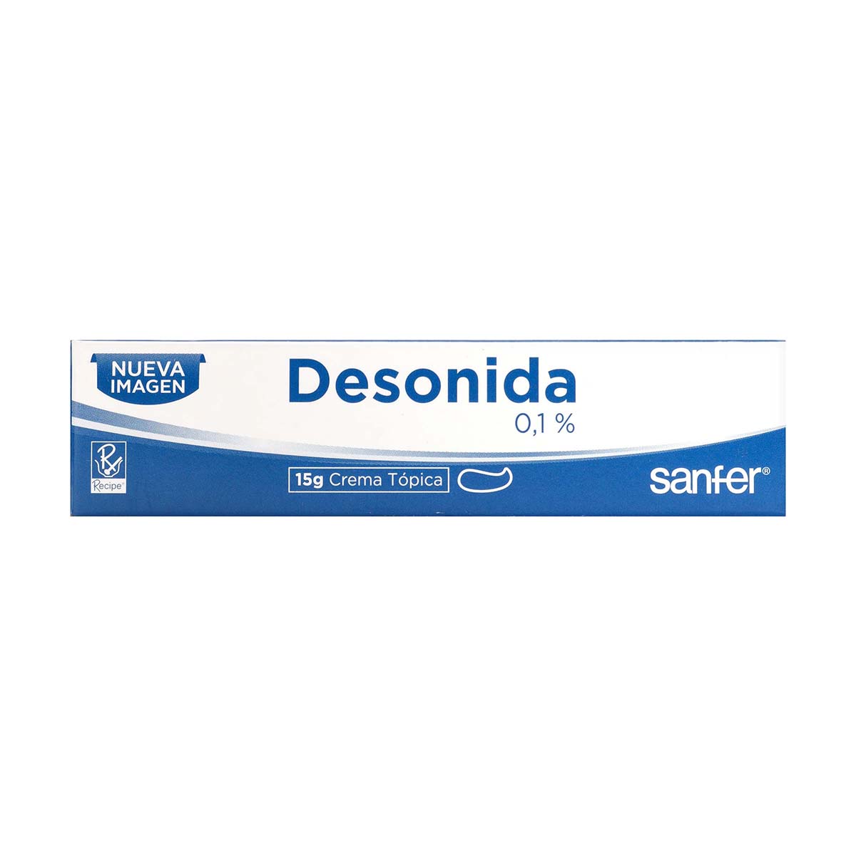 Crema Tópica Desonida 0.1% Recipe Tubo X 15 G.