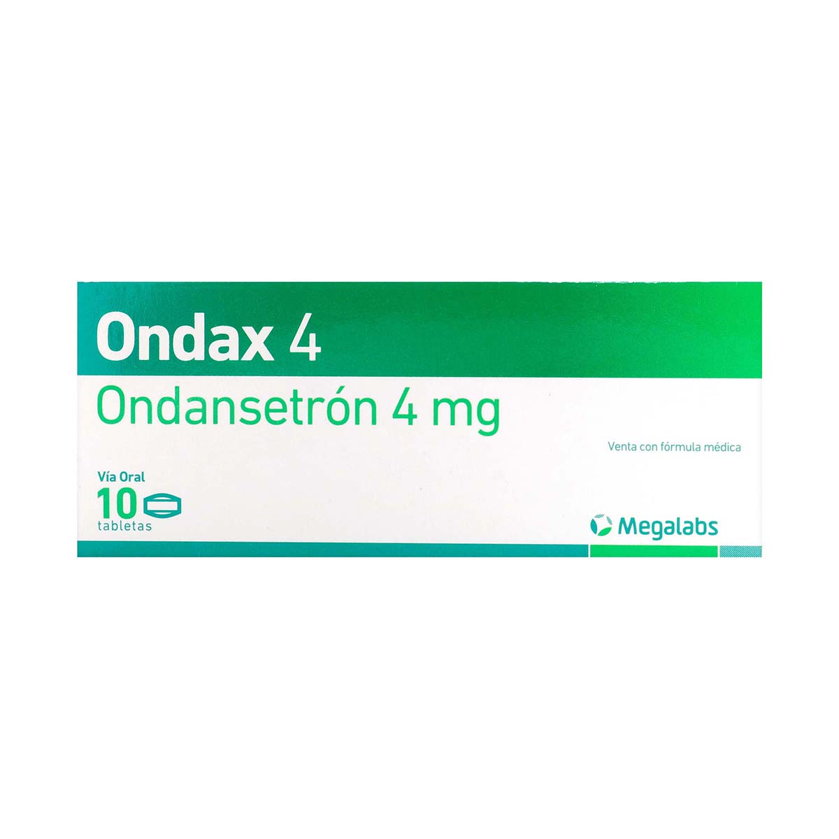 Ondax 4 Mg Garmisch Caja X 10 Tabletas.