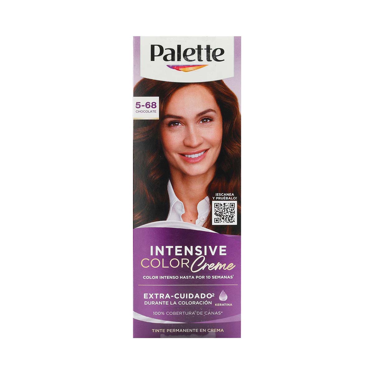 Tinte Permanente Schwarzkopf Palette Color Creme 5-68 Chocolate x Caja.