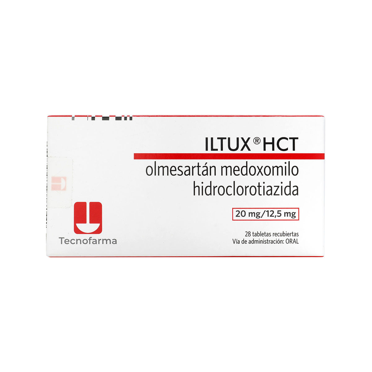 Iltux 20 mg Tecnofarma Caja x 28 Comprimidos Recubiertos