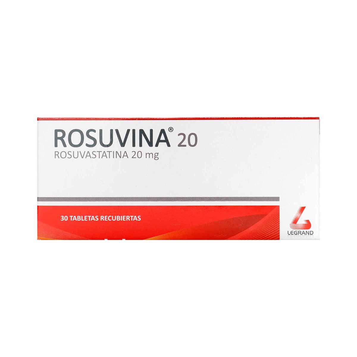 Rosuvina 20 mg Caja x 30 Tabletas