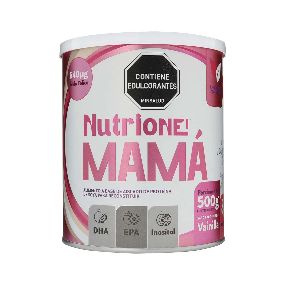 Alimento en Polvo Nutrione Mamá Sabor Vainilla Tarro x 500 g