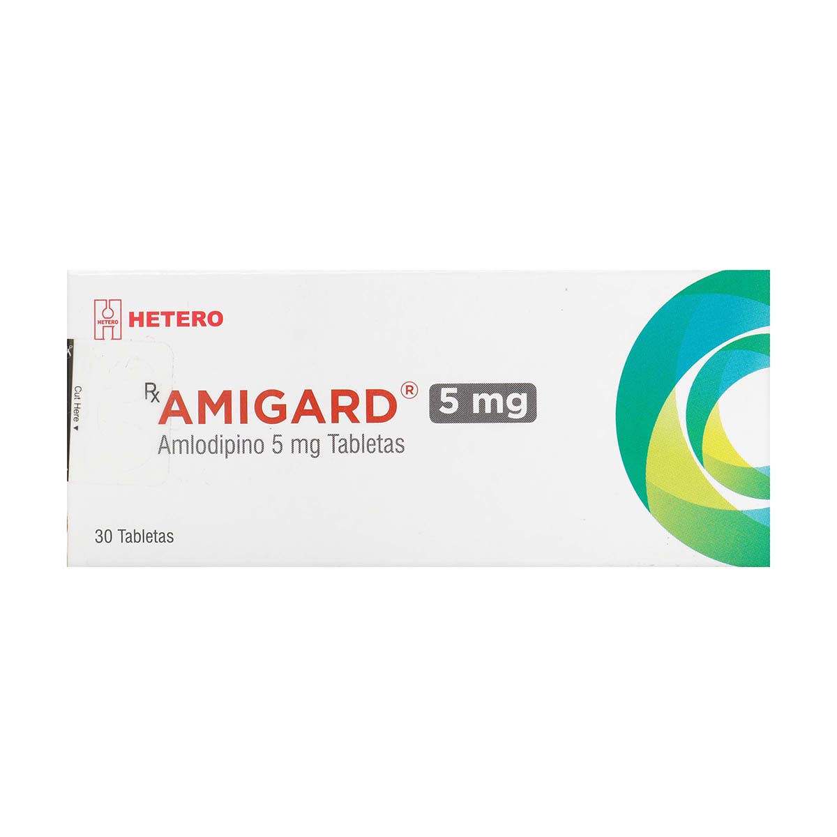 Amigard 5 mg Seven Pharma Caja x 30 Tabletas