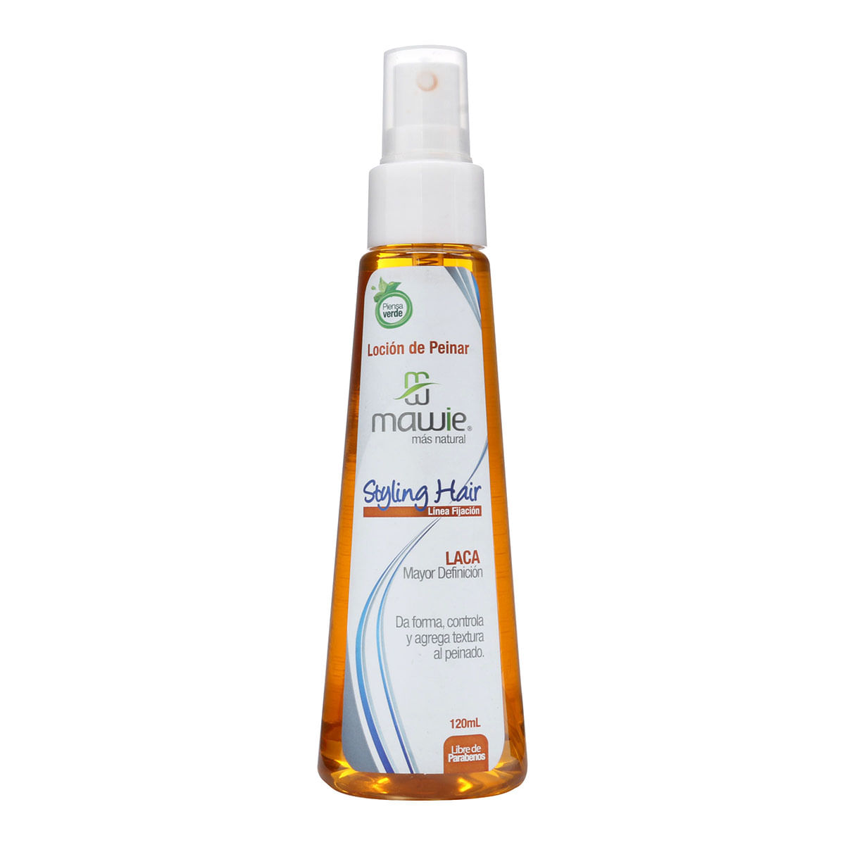 Loción de Peinar Laca Extrafuerte Mawie Styling Hair Frasco x 120 mL