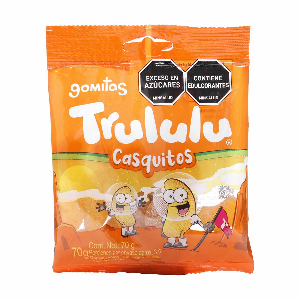 Gomitas Trululu Casquitos Paquete x 70 g