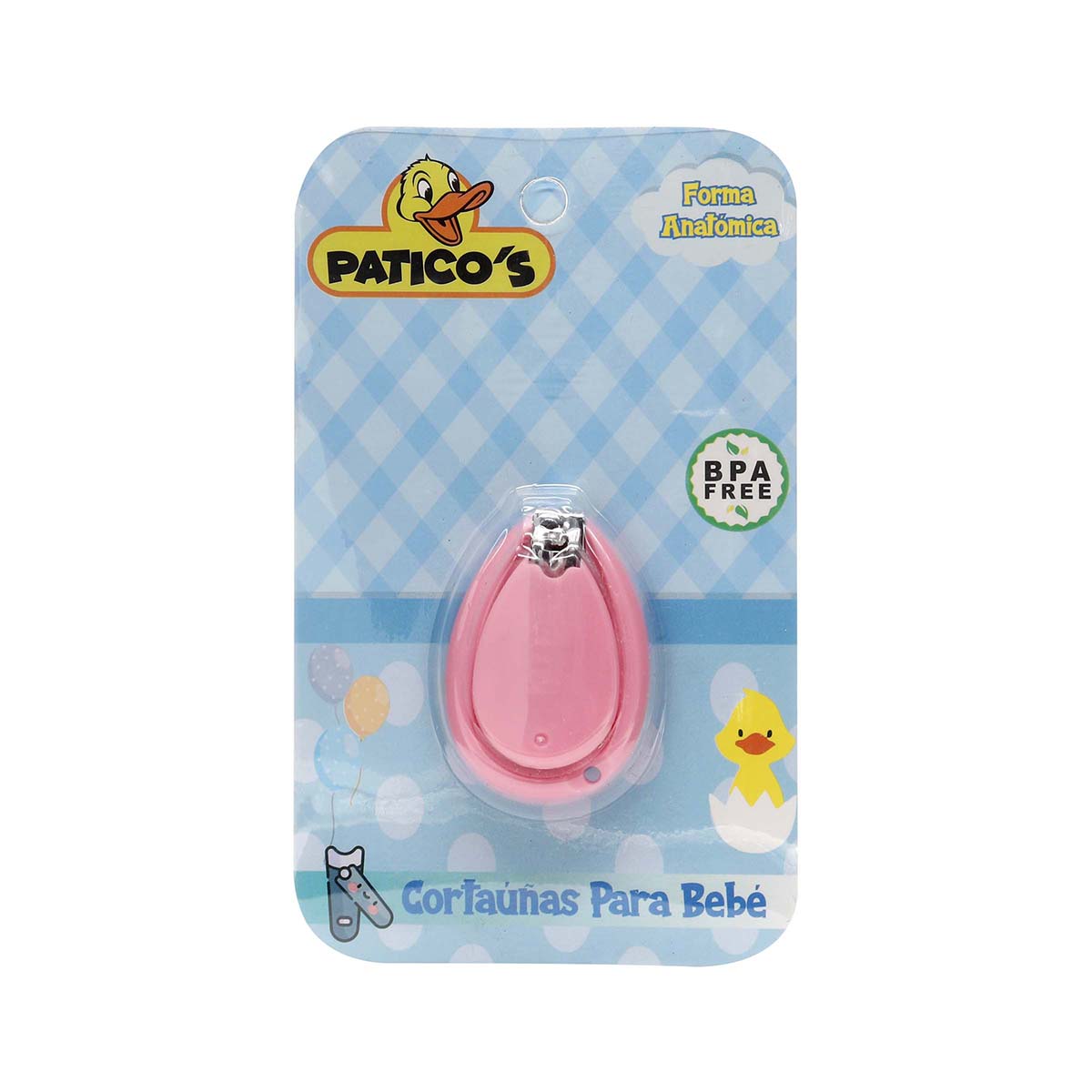 Cortaúñas de Seguridad para Bebés Paticos Blíster x 1 ud