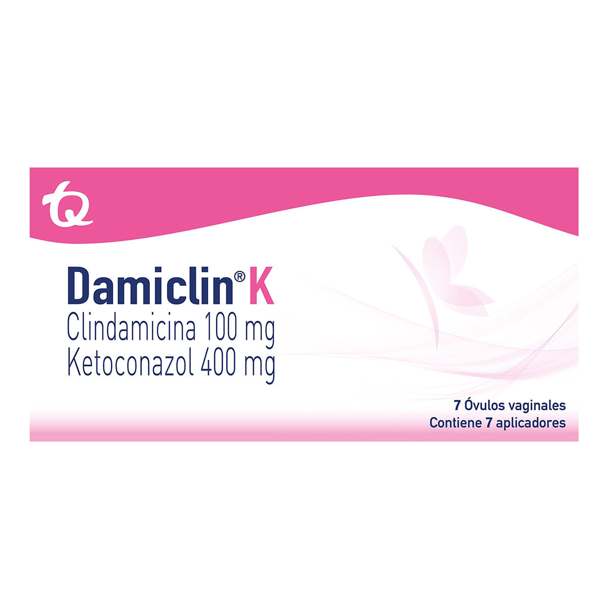 Óvulos Vaginales Damiclin K Tecnoquímicas Caja x 7 uds