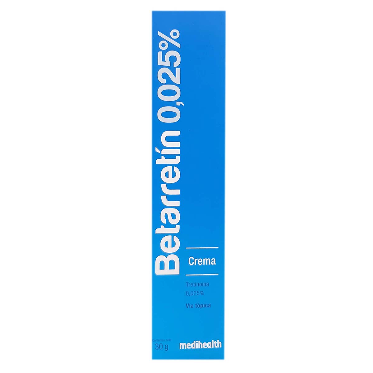 Crema Tópica Betarretín 0.025% Medihealth Tubo X 30 G.