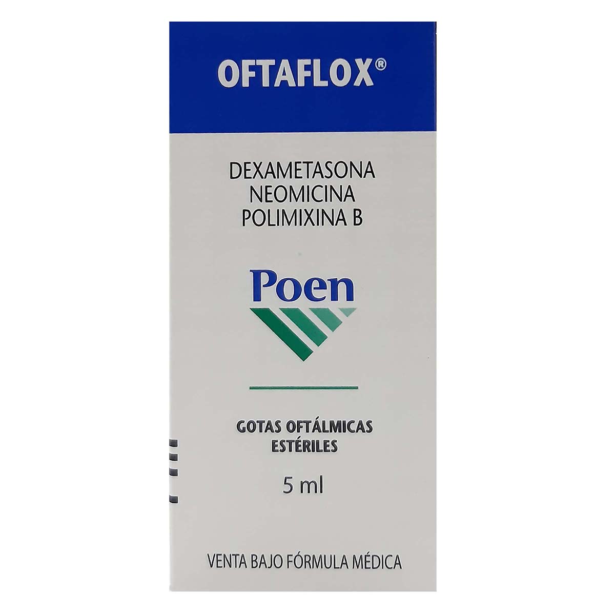 Gotas Oftálmicas Oftaflox Poen Frasco X 5 Ml.