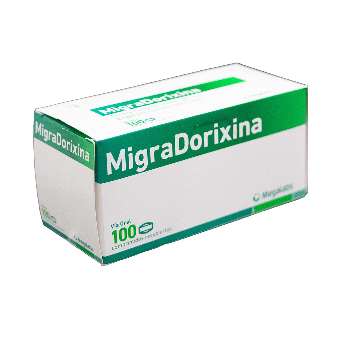Miga Dorixina 125 Mg/1 Mg Roemmers Caja X 100 Comprimidos Recubiertos.