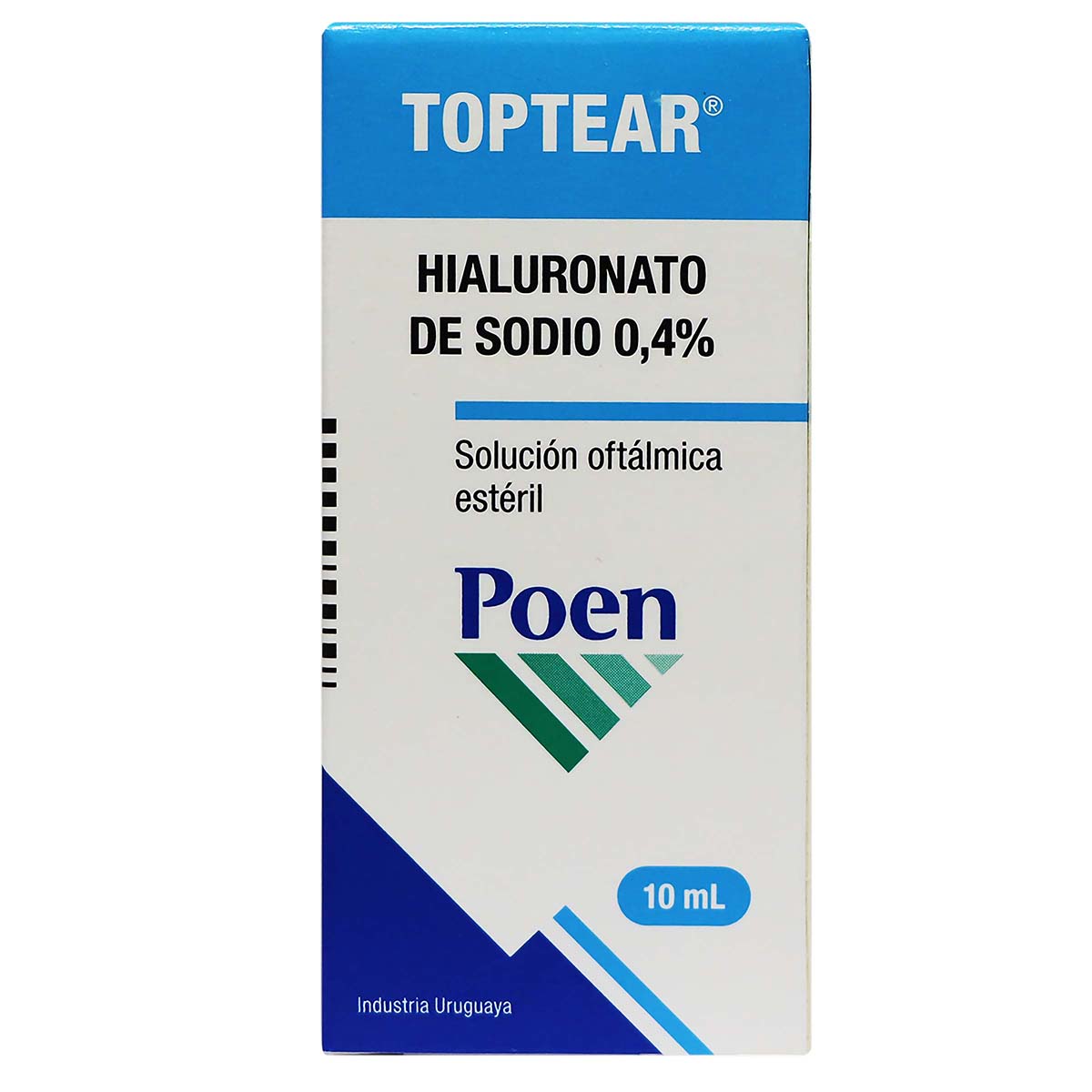 Solución Oftálmica Toptear 0.4% Poen Frasco X 10 Ml.