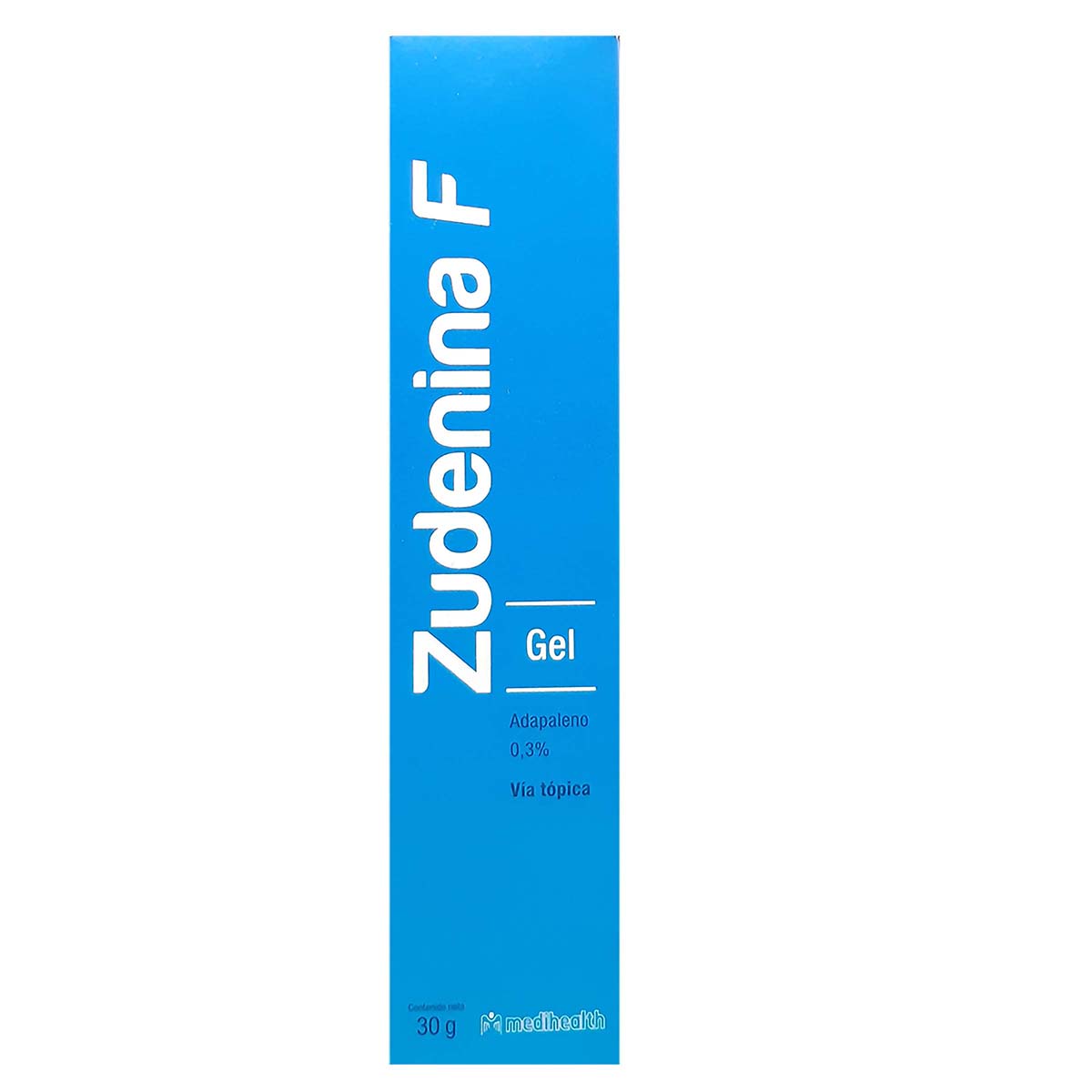 Gel Tópico Zudenina F 0.3% Medihealth Tubo X 30 G.
