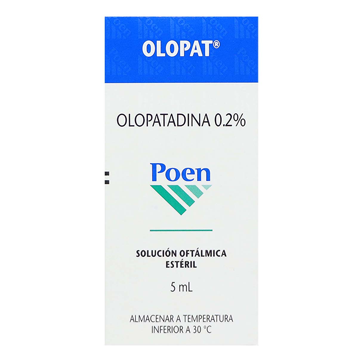 Solución Oftálmica Olopat 0.2% Poen Frasco X 5 Ml.