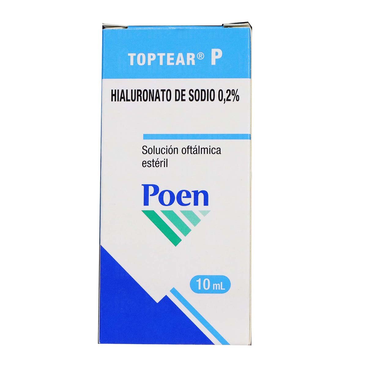 Solución Oftálmica Toptear P Poen Frasco X 10 Ml.