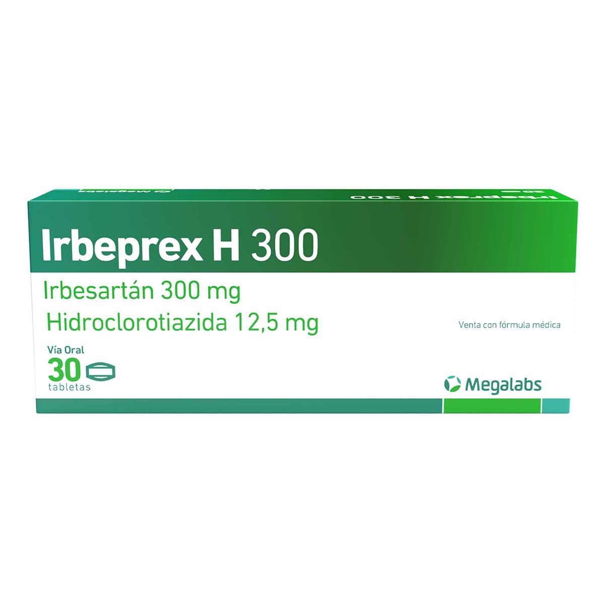 Irbeprex 300 Mg/12.5 Mg Garmisch Caja X 30 Tabletas.