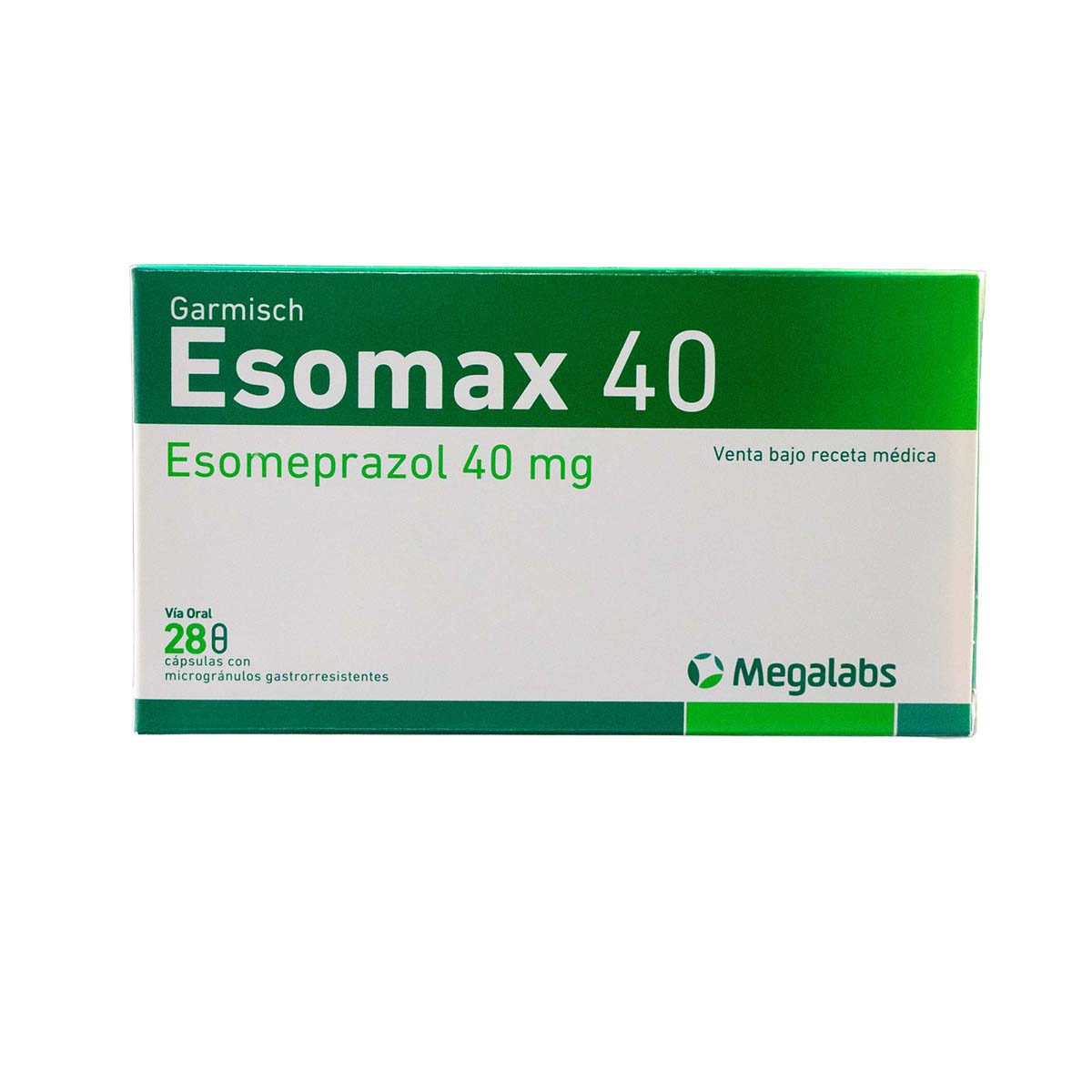 Esomax 40 Mg Garmisch Caja X 28 Cápsulas.